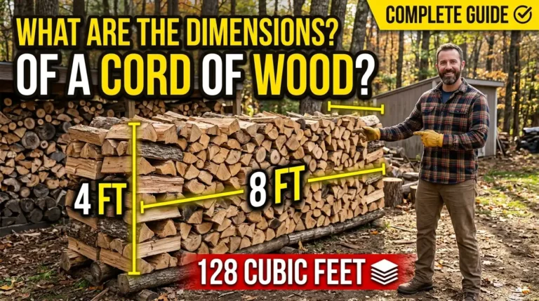 What Are the Dimensions of a Cord of Wood? Complete Guide 8 What Are the Dimensions of a Cord of Wood?