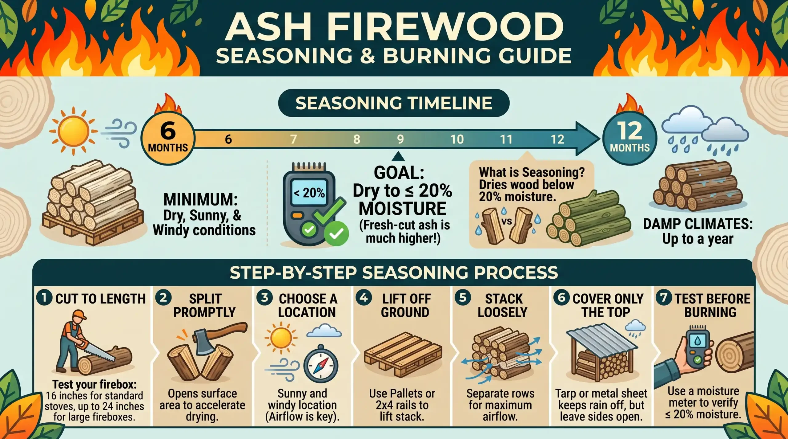 How Long Does Ash Take to Season