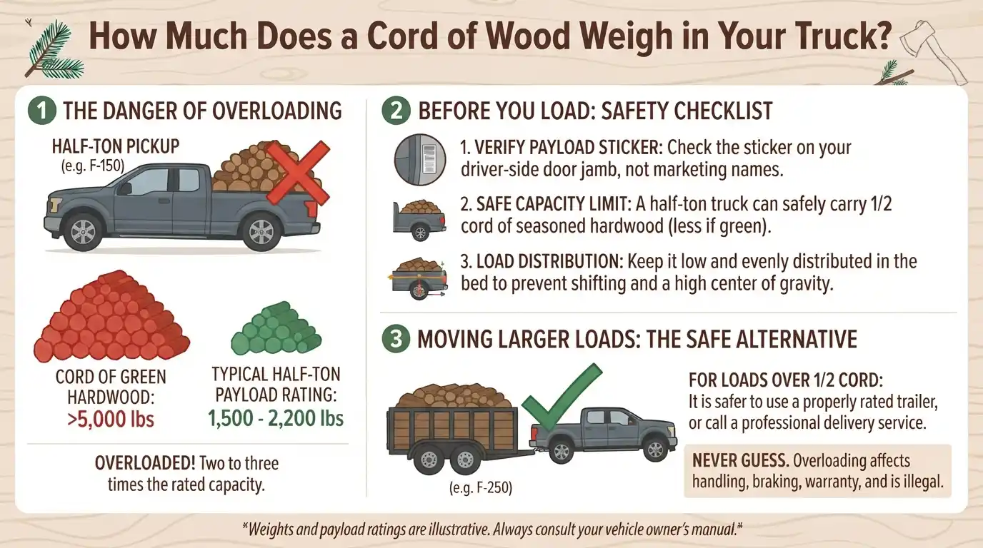 How Much Does a Cord of Wood Weigh in Your Truck