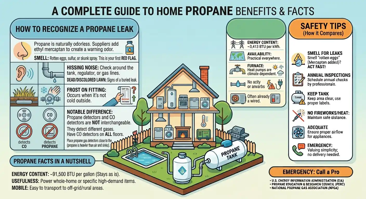 How to Recognize a Propane Leak