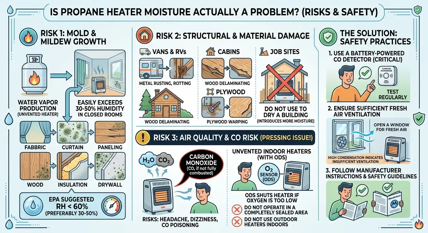 Is This Actually a Problem (Risks of Propane Heater Moisture)