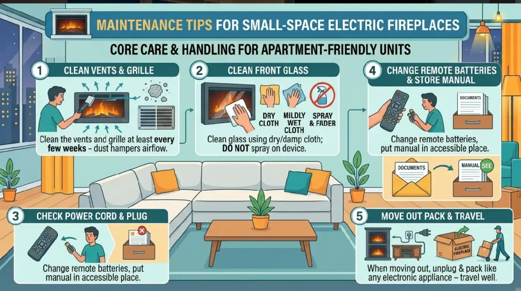 Maintenance Tips for Small-Space Units