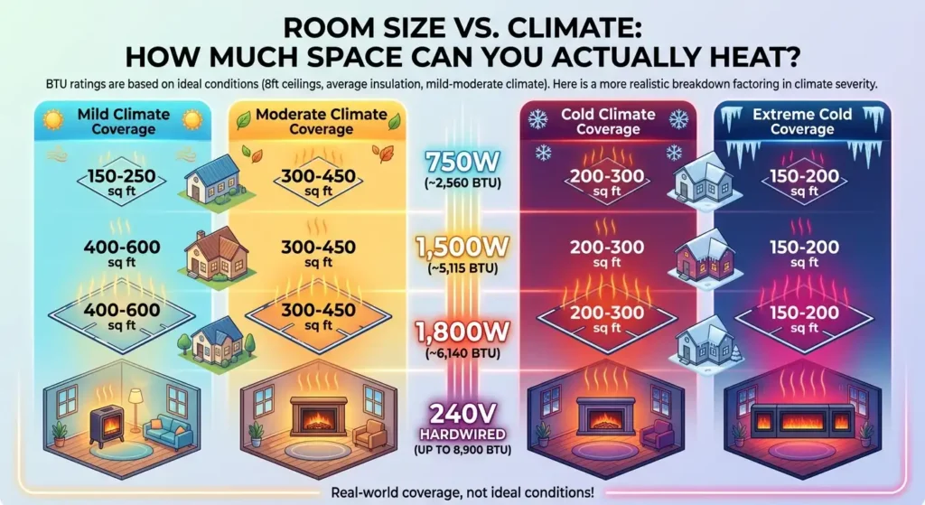 Room Size vs. Climate How Much Space Can You Actually Heat