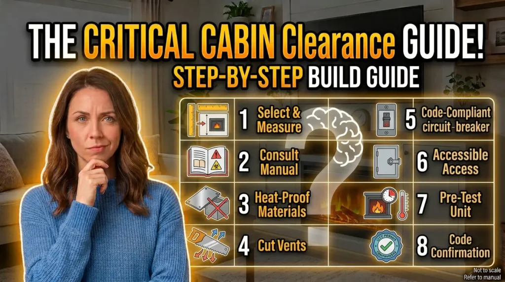 Can You Put an Electric Fireplace in a Cabinet? Cautions 7 Step-by-Step: Building or Buying a Safe Electric Fireplace Cabinet
