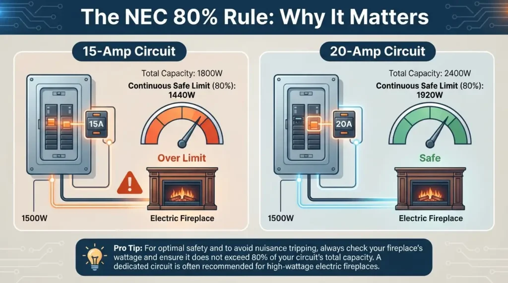The NEC 80% Rule Why It Matters More Than the Wattage