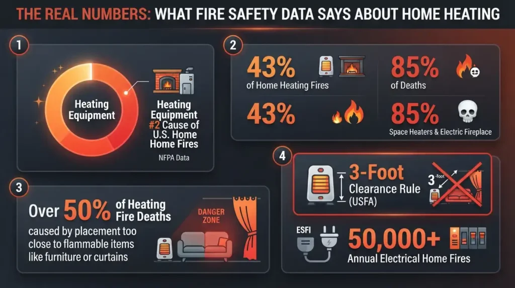 The Real Numbers What Fire Safety Data Says About Home Heating