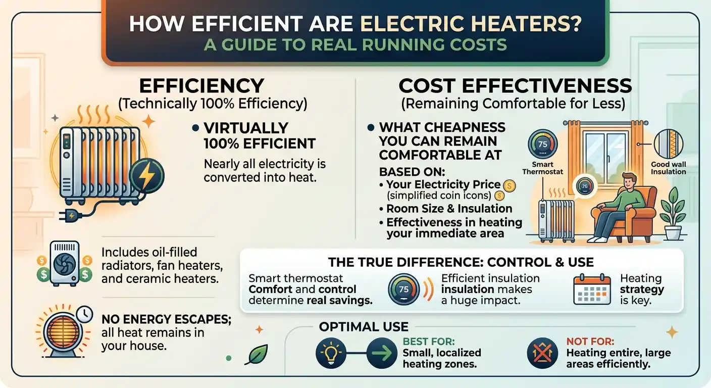 How Efficient Are Oil-Filled Electric Heaters? Energy Guide 2 What Efficient Really Means for a Heater