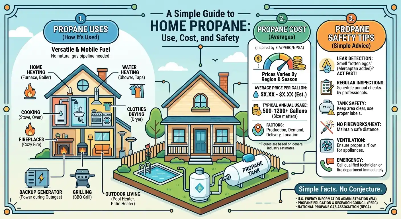 What Is Propane Used for in a House Every Common Use, Cost, and Safety Tip Explained