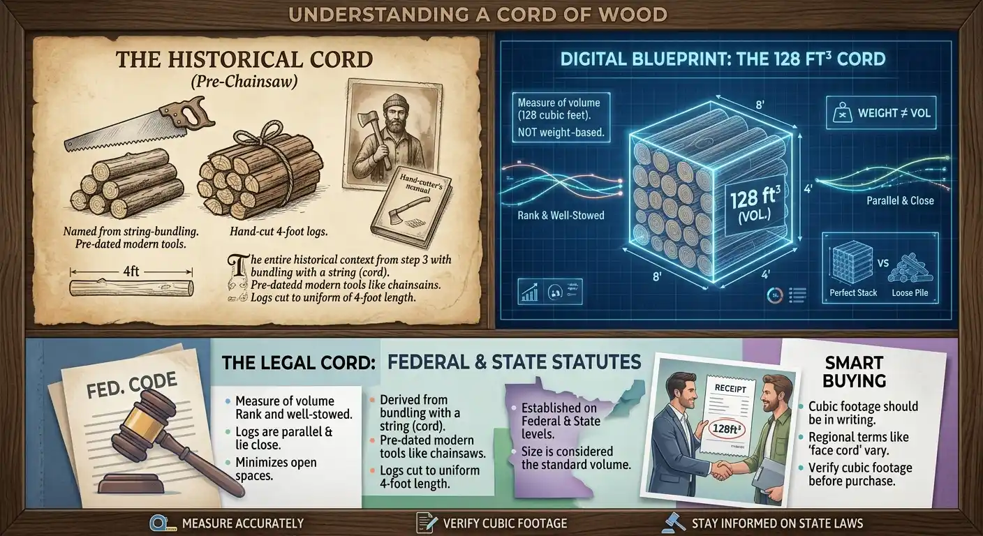 What Is a Cord of Wood, Officially