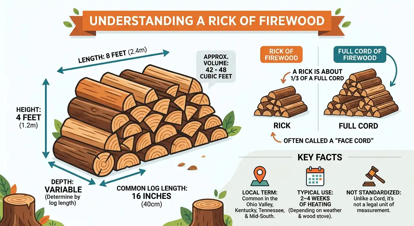 What Is a Rick of Firewood?