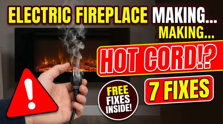 Why Is My Electric Fireplace Making the Cord Hot 7 Fixes