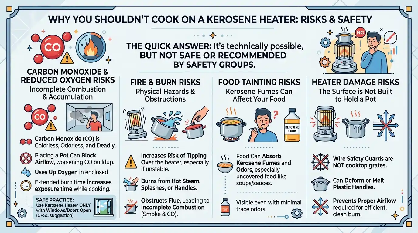 Why Manufacturers and Safety Groups Say Not to Cook on One