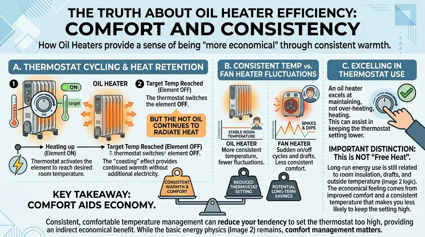 Why Oil Heaters Can Still Feel More Economical