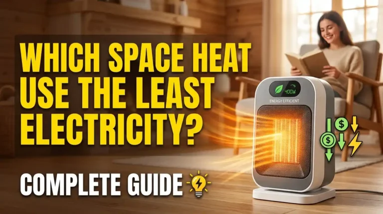 Which Space Heaters Use the Least Electricity? Complete Guide