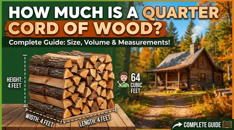 How Much Is a Quarter Cord of Wood? Complete Guide