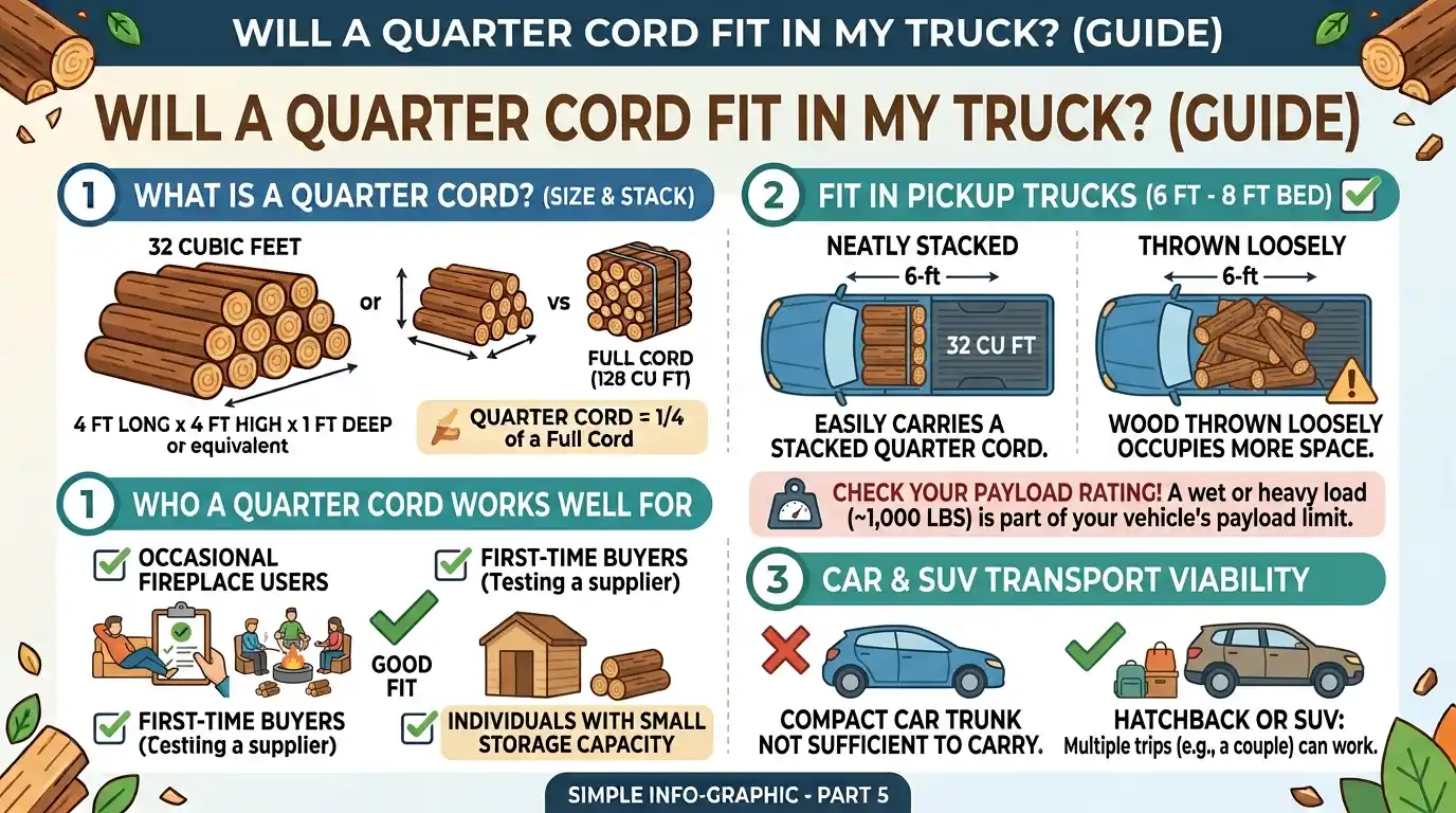 Will a Quarter Cord Fit in My Truck?