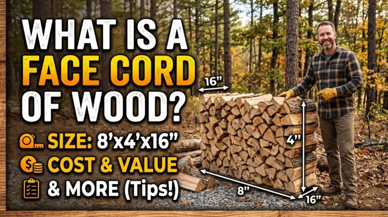 What Is a Face Cord of Wood? Size, Cost & More