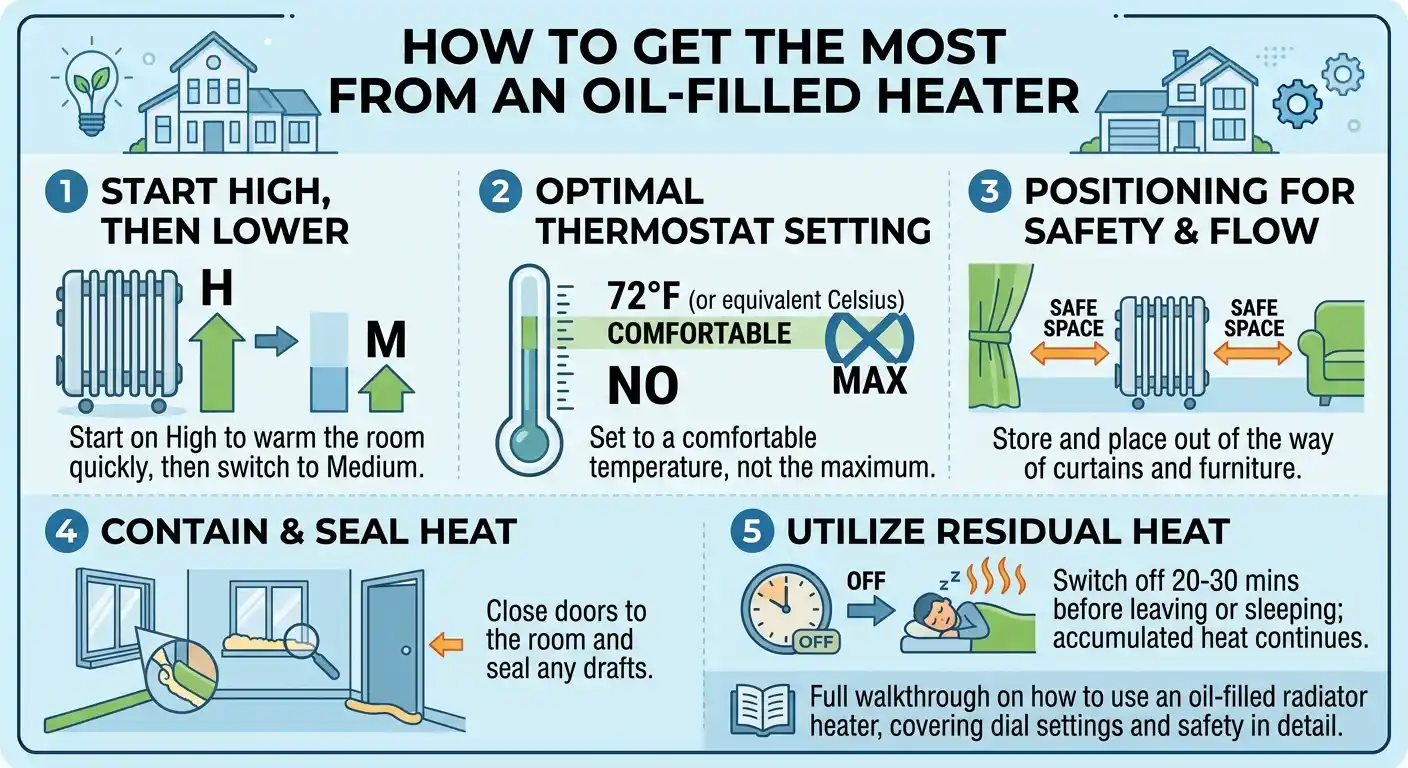 Are Oil-Filled Heaters More Efficient Than Electric Heaters? 4 How to Get the Most From an Oil-Filled Heater