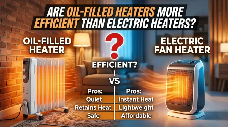 Are Oil-Filled Heaters More Efficient Than Electric Heaters?