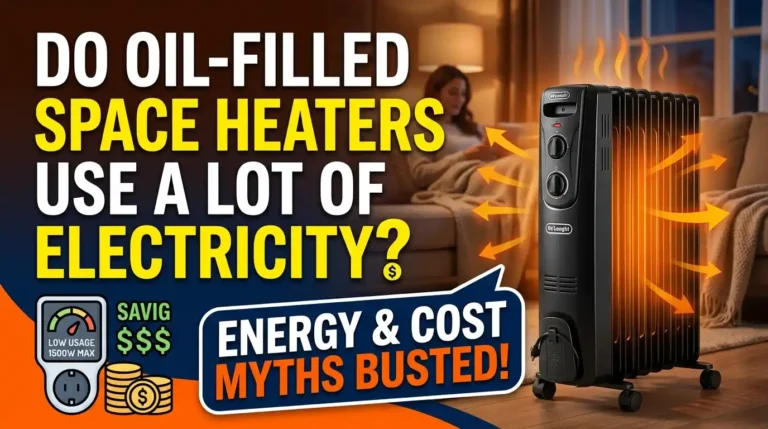 Do Oil-Filled Space Heaters Use a Lot of Electricity?