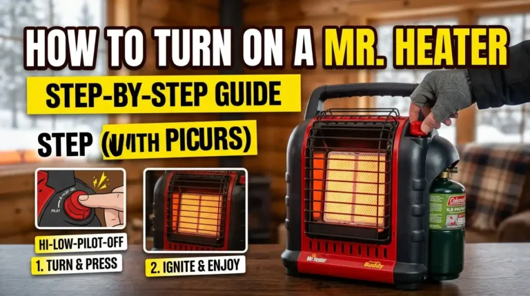 How to Turn On a Mr. Heater: Step-by-Step Guide